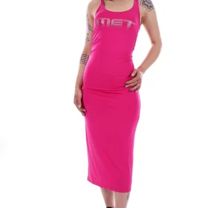 Met Vestito Fucsia Da Donna