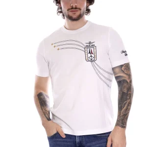 Aeronautica Militare T-shirt Bianco Da Uomo