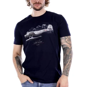 T-shirt AERONAUTICA MILITARE da Uomo - blu TS22550835708357 BLU