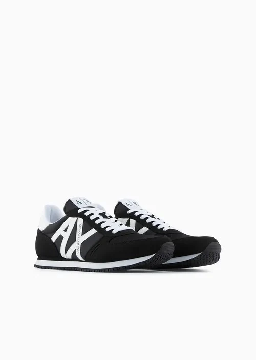 Armani Sneakers Nera Da Uomo - immagine 4