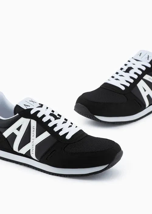 Armani Sneakers Nera Da Uomo - immagine 5