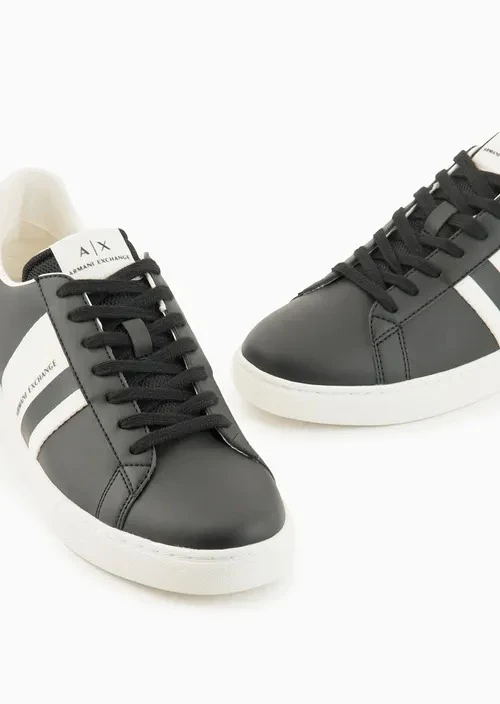 Armani Sneakers Nera Da Uomo - immagine 5