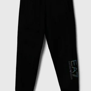 Pantalone Tuta EA7 da Ragazzo - nero 3DBP53BJ05Z1200