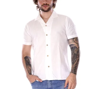 Hamaki Ho Camicia Bianca Da Uomo