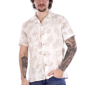 Camicia maniche corte HAMAKI HO da Uomo - beige CE1248HBEIGE