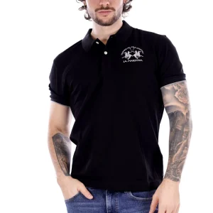 La Martina Polo Nera Da Uomo