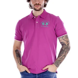 La Martina Polo Fucsia Da Uomo