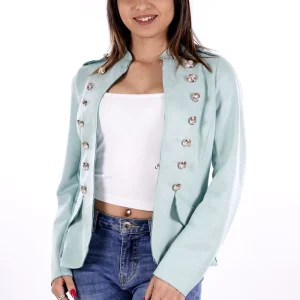 Giacca Turchese Da Donna