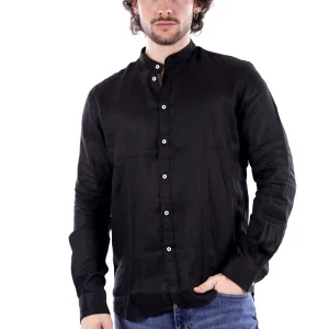 Philo Tinto Camicia Nera Da Uomo