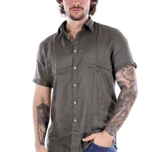 Philo Tinto Camicia Verde Da Uomo