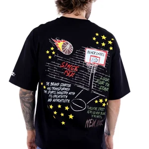 T-shirt STARTER da Uomo - nero ST74053BLK