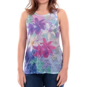 Canotta YES-ZEE da Donna - blu T244Y1012002