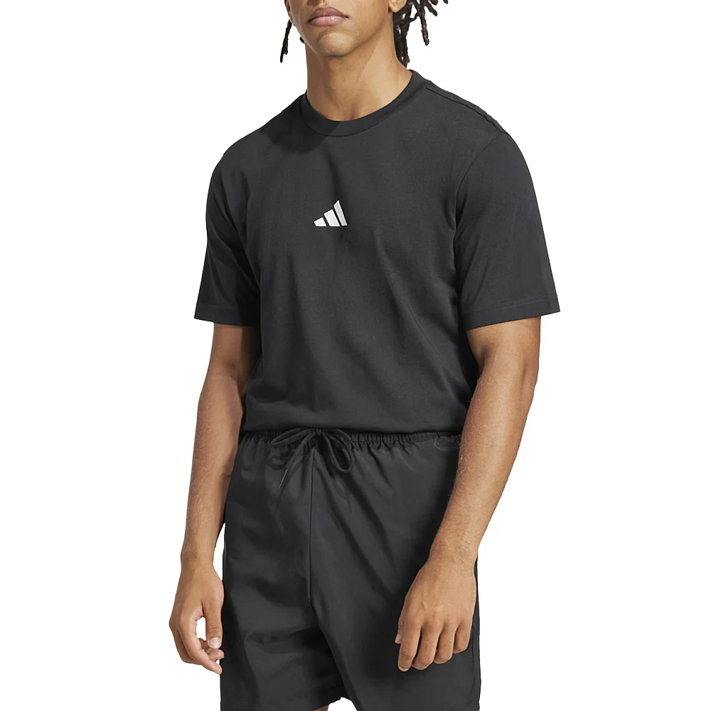 T-shirt ADIDAS da Uomo - nero JE9024BLK - immagine 2