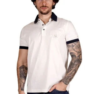 Polo maniche corte AERONAUTICA MILITARE da Uomo - bianco PO186373009 BIANCO