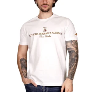 T-shirt AERONAUTICA MILITARE da Uomo - bianco TS241073062 BIANCO