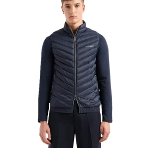 Piumino Smanicato AX ARMANI EXCHANGE da Uomo - blu 8NZQ52ZNW3Z5578 BLU