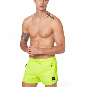 Shorts Mare FUCK da Uomo - giallo FK25-M01BU03FY