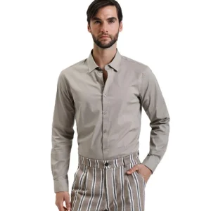 Camicia GIANNI LUPO da Uomo - beige GL070DA-S25BEIGE