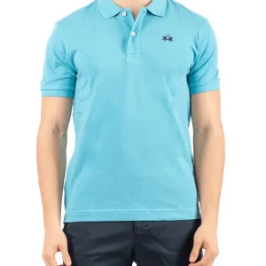 Polo LA MARTINA da Uomo - blu BPMP01PK0317222