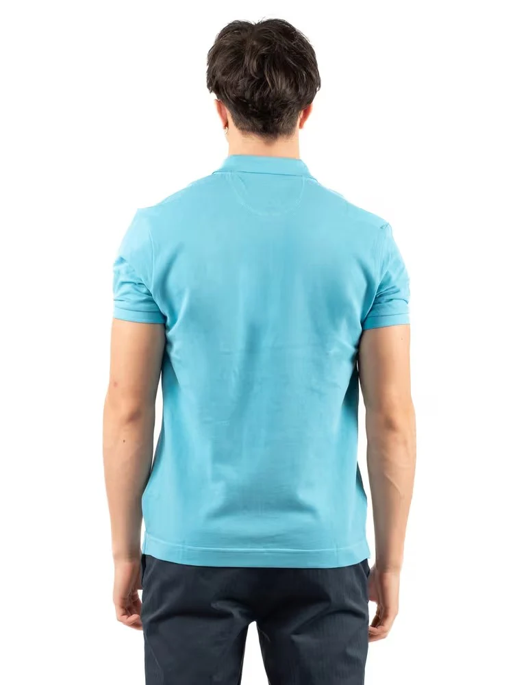 Polo LA MARTINA da Uomo - blu BPMP01PK0317222 - immagine 3