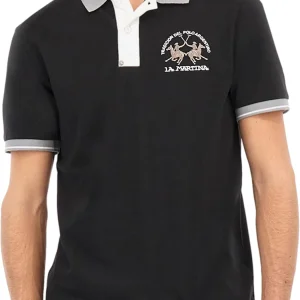 Polo LA MARTINA da Uomo - nero MAP005PK001999