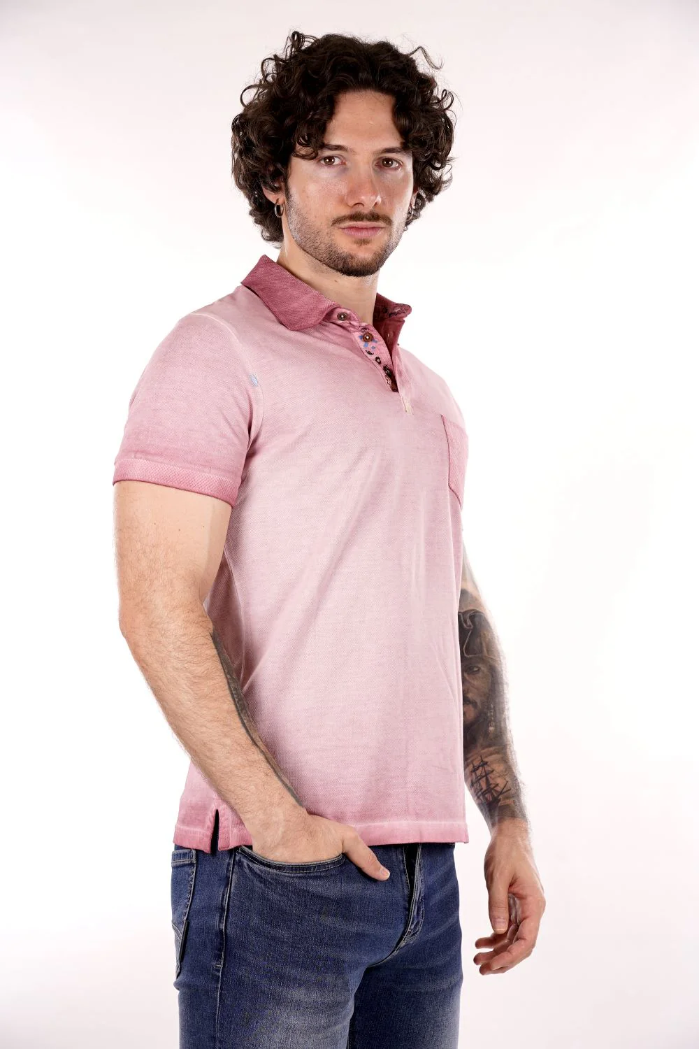 Polo MARK UP da Uomo - rosa MK891089ROSA - immagine 5