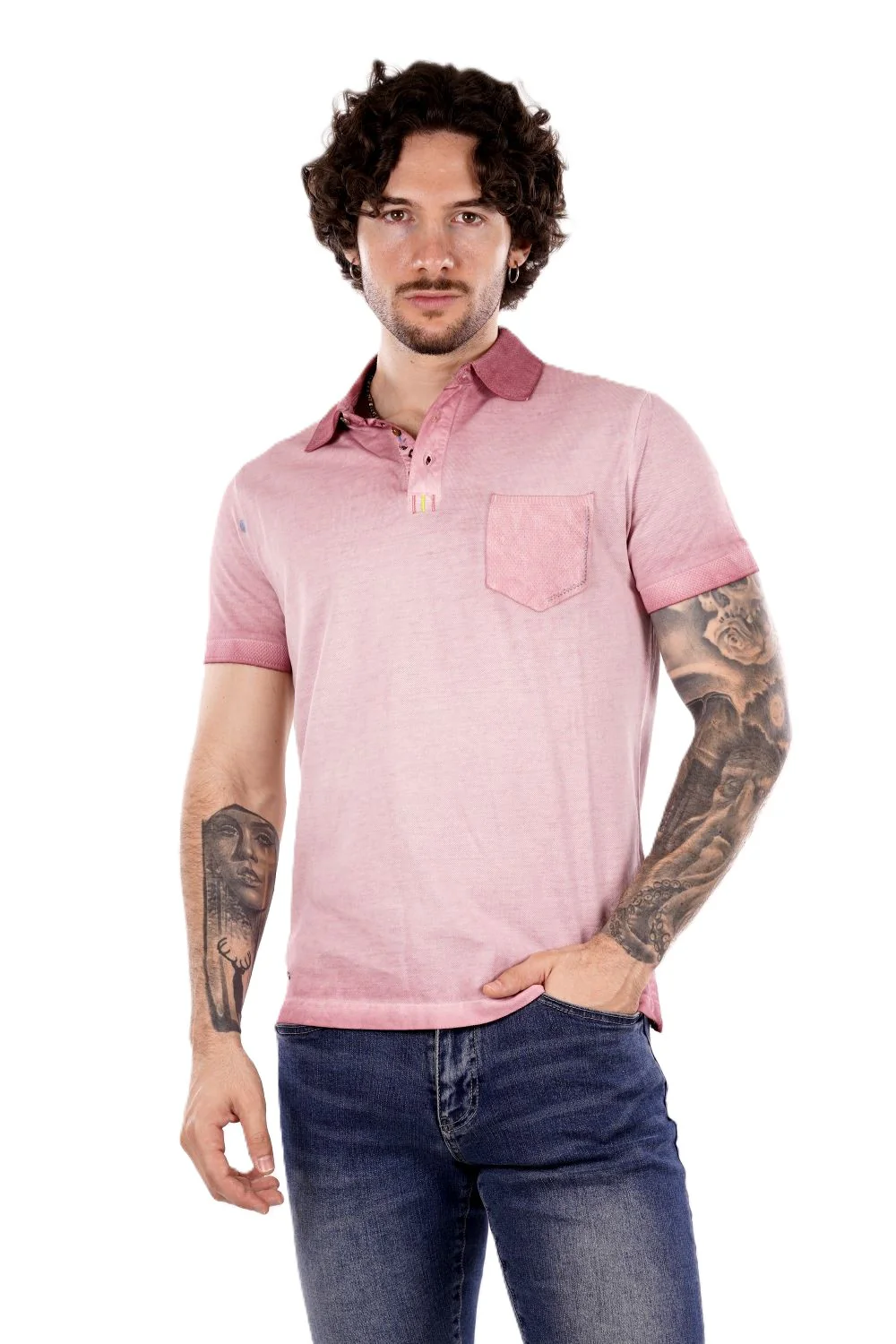 Polo MARK UP da Uomo - rosa MK891089ROSA - immagine 2