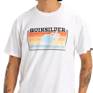 T-shirt QUIKSILVER da Uomo - bianco EQYZT08065WBBO