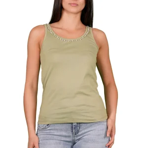 Canotta TAKE TWO da Donna - verde DKE9008MILITARE