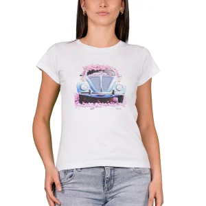 T-shirt TAKE TWO da Donna - bianco DKE9110WHT