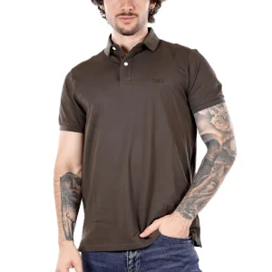 Polo TAKE TWO da Uomo - verde UKE7060MILITARE