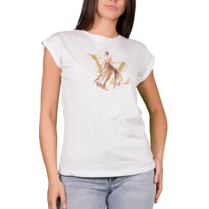 T-shirt YES-ZEE da Donna - bianco T215SG00101