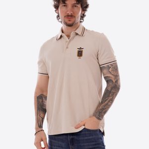 Polo maniche corte AERONAUTICA MILITARE da Uomo - bianco PO191473078 GHIACCIO