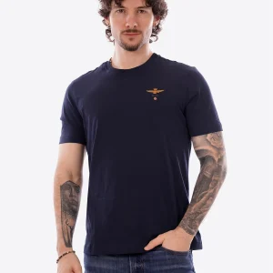 T-shirt AERONAUTICA MILITARE da Uomo - blu TS158008184 BLU