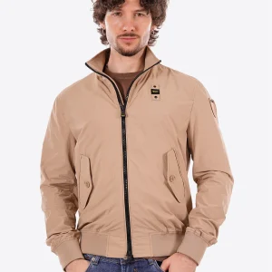 Giacca Primaverile BLAUER da Uomo - beige BLUC04201327 BEIGE