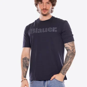 T-shirt BLAUER da Uomo - blu BLUH02287888 BLU