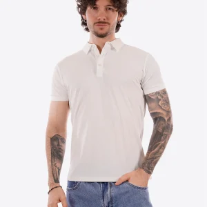 Polo GIANNI LUPO da Uomo - bianco GL1003TB-S26WHT