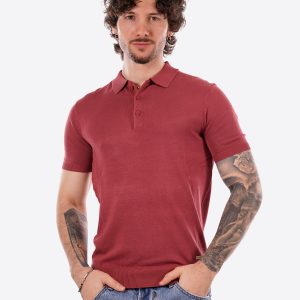 Polo GIANNI LUPO da Uomo - rosso GL511S-S26INDIA