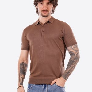 Polo GIANNI LUPO da Uomo - GL511S-S26TABACCO