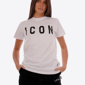 T-shirt ICON da Uomo - bianco IDT001BIANCONERO
