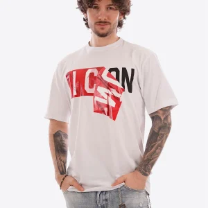 T-shirt ICON da Uomo - bianco IUT012BIANCO
