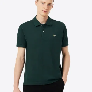 Polo maniche corte LACOSTE da Uomo - verde L1212AFK VERDESCURO
