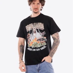 T-shirt PROPAGANDA da Uomo - nero 26SSPRTS757BLK