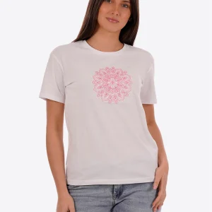 T-shirt YES-ZEE da Donna - bianco T258T900127