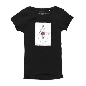 T Shirt donna - Coraggio - Pietro Taricone