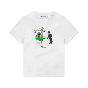 T Shirt donna - Cantiere edile & Anziano - With Love