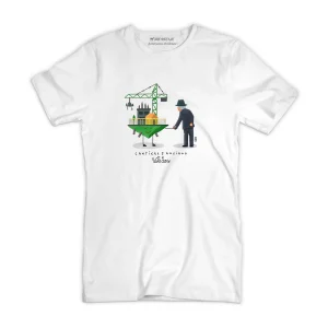 T Shirt uomo - Anziano & Cantiere edile - With Love