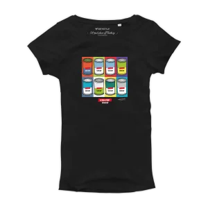 T Shirt donna - Barattoli - Arte delle Icone