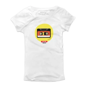 T Shirt donna - Musicassettina - Oggetti Iconici